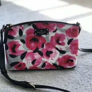 Kate Spade Rose Flower Crossbody Bag
